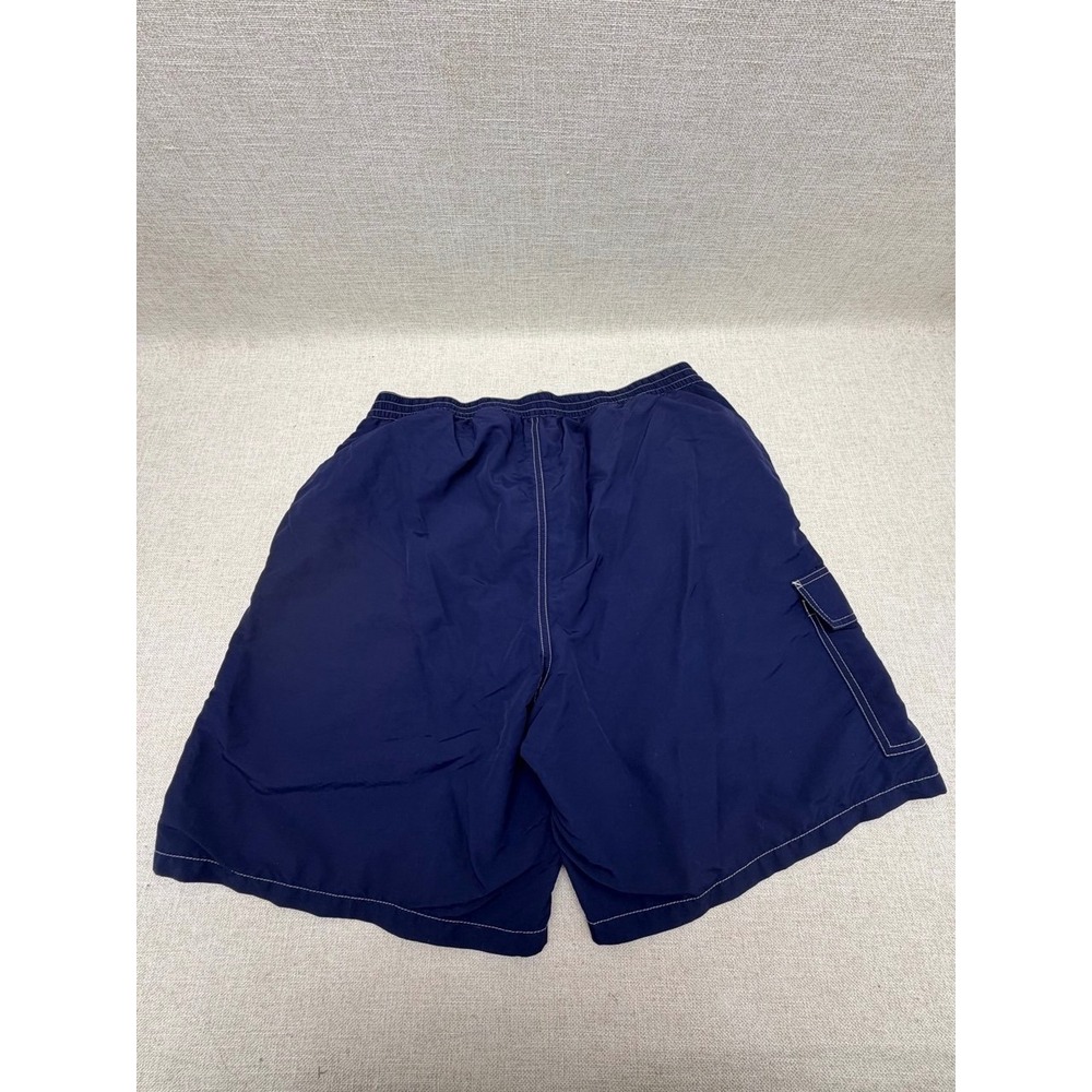 Polo Ralph Lauren Mens XXL Navy Blue Swim Trunks Cargo Pocket Board Shorts